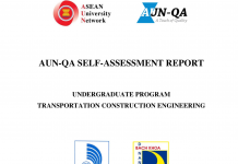 AUN-QA self assessment 2018