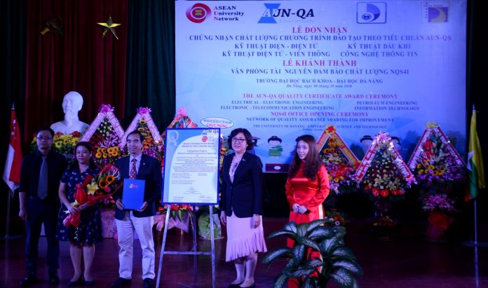 4 chương trình đào tạo Đại học Bách khoa Đà Nẵng đạt tiêu chuẩn chất lượng của AUN