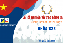 Lễ tốt nghiệp và trao bằng thạc sĩ khóa K38