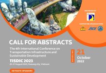 Hội thảo quốc tế lần 4 về Hạ tầng giao thông & Phát triển bền vững (TISDIC 2023)