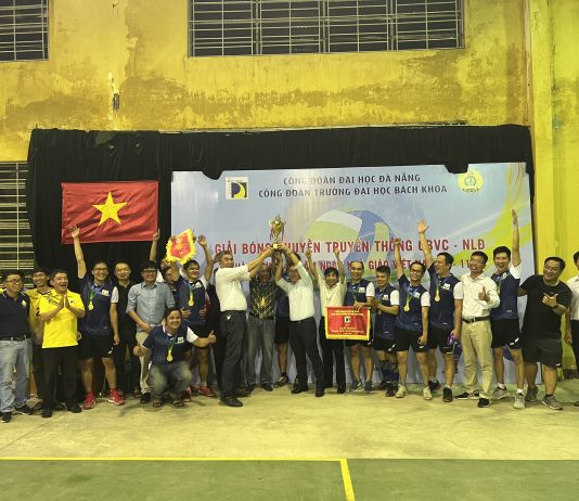 Khoa XDCĐ vô địch Giải bóng chuyền truyền thống CBVC, người lao động chào mừng ngày Nhà giáo Việt Nam 20/11 trường ĐHBK năm 2022